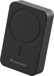 Verbatim 32223 Charge 'n' Go Essentials Magnetic Wireless Power Bank 20000mAh, Black