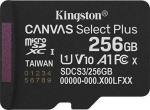 KIN Kingston 256Gb Micsdxc Canvas Select, Plus Gen3 150R A1 Single Pack