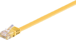 Wentronic CAT FLAT 6-0150 U/UTP yellow 1.5m