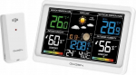 GoGEN GOG-ME3350 white - Color: white | Animated weather forecast | Battery powered, Network | Budzik, calendar | Moon phases