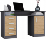 Desk Dąb Artisan 125 cm x 55 cm