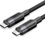 Kabel USB Vention Kabel USB-C do USB-C USB 3.2 5A 10Gbps 1m czarny