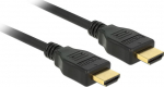 DELOCK HDMI Kabel Ethernet A -> A St/St 2.00m 3D 4K Gold