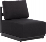Sofa module FULLER 68x89xH70.5cm, dark grey