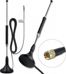 Qoltec Antena 4G LTE z magnetic base | 5dBi | Omnidirectional | Internal | 600-2700 MHz | SMA | 3m