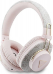 Guess Headphones On-Ear Headphones Guess Triangle Logo Bluetooth ENC pink