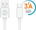 Kabel USB Techonic TelForceOne Forever kabel USB - USB-C 1.0 m 3A white
