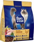 OPTIVITAL With fresh chicken - dry cat food - 300g