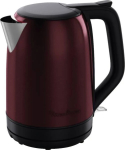 Moulinex Wasserkocher, Stainless steel version, schnurlos, 1.7 l Fassungsverm&ouml;gen, 2.400 Watt, 360 Grad (BY5S05E0)