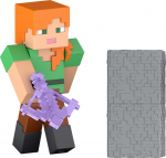 Mattel Minecraft: Redstone Charged - Alex 8cm Figure (JJR91)
