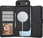 Kaitse&uuml;mbris kaanega Wallet MagSafe, Apple iPhone Air, must, Tech-Protect