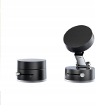 4kom.pl Magnetic phone holder A2 Portable z compatible suction cup z MagSafe czarny