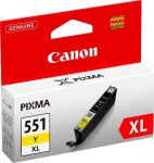 Tint Canon CLI-551XL Yellow 11ml 715lk PIXMA MG5450, 5550.5650.5655.6350, 6450.6650.7150.7550 iP7250 iP8750 iX6850 MX725
