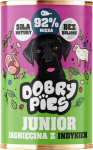 DOBRY PIES Junior Lamb with Turkey &ndash; wet dog food &ndash; 400g