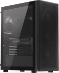 ENDORFY Ventum 400 Air - Midi Tower | czarna | no power supply | 2 x USB - A 1 x USB- C | ARGB | 488&times;215&times;409 |