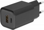 Qualo QLSN-CA-65-01 Nano PD Network Charger Adapter USB-C / USB-A / 65W