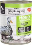 WIEJSKA ZAGRODA Mono Duck - wet dog food - 800g
