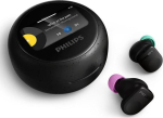 Philips TAMS3BK/00 Moving Sound The Buds wireless earbuds, black