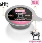 PUPIL Premium Kitten veal mono - wet cat food - 85g