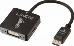 Lindy DisplayPort 1.2 to HDMI, VGA & DVI-D Adapter Converter