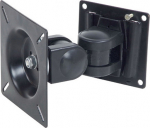VALUE Befestigungskit (Wandmontage, Mounting arm for single screen) - f&uuml;r LCD-Display - Stahl - Schwarz - screen size: 35.6-61 cm (14"-24")