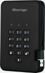 External Hard Drive HDD iStorage diskAshur2 2TB Czarny (IS-DA2-256-2000-B)