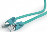 Gembird RJ-45/RJ-45, kat.6A, S/FTP, zielony, 3m (PP6A-LSZHCU-G-3M)