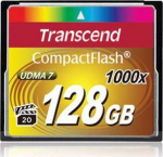 Transcend Compact Flash 128GB 1000x