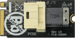 Delock Adapter M.2 Key M > SFF-8643 NVMe horizontal 2242 - Schnittstellenadapter - 2.5" (6.4 cm)