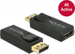Delock Adapter Displayport 1.2 male > HDMI female 4K Active black