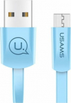 Cable USB Usams USB-A - microUSB 1.2 m Blue (SJ201MIC04)