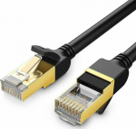 Ugreen Round network cable UGREEN NW107 Ethernet RJ45, Cat.7, STP, 5m (czarny)