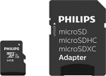 Philips MicroSDXC Card 64GB Class 10 UHS-I U1 incl. Adapter