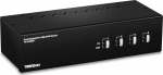 TRENDnet KVM Switch 4-port Dual Monitor DisplayPort