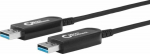 MicroConnect Premium Optic USB 3.2 Gen 1, A-A 10m 5Gbps Not downward