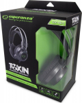ESP Guitar Company Esperanza Toxin Silver Headphones (EGH460)