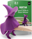 OTOTO Agatha Purple Spoon Holder & Steam Releaser