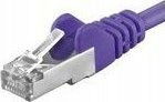 PremiumCord PREMIUMCORD Patch kabel CAT6a S-FTP, RJ45-RJ45, AWG 26/7 2m purple
