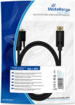 MediaRange DisplayPort auf DVI Anschlusskabel 2m schwarz