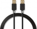 Nedis Kaabel USB 2.0 A otsik - USB A otsik 2m, kullatud