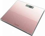 Salter 9037 RGGL3RCFXTE Glitter Glass Personal Bathroom Scale Rose Gold