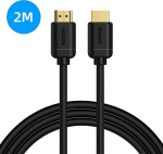 Baseus HDMI 2.0 cable 4K 60 Hz 3D HDR 2m Black