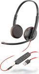 Poly Blackwire 3225 Headset Wired, Head-band Calls/Music USB