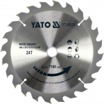 YAT Yato Carbide Tipped Circular Saw for Wood 190 x 20mm 24z (YT-60634)