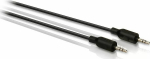 Kabel Philips Jack 3.5mm - Jack 3.5mm 3m czarny (SWA2533W/10)