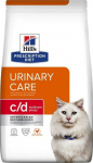 HILL'S PRESCRIPTION DIET Feline c/d Urinary Care Multicare Stress Dry cat food Chicken 3 kg