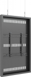 Multibrackets M Pro Series Enclosure 55" Wire Medium Black | 55" | Portrait | Wire | Svart |