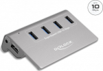 Delock USB 3.2 Gen 2 Hub with 4 USB Type-A Ports