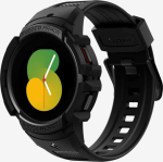 Kaitse&uuml;mbris kellarihmaga Rugged Armor Pro, Samsung Galaxy Watch5 / Watch4 44mm, must, Spigen