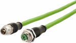METZ CONNECT Netzwerkkabel - 8-pole M12 (S)